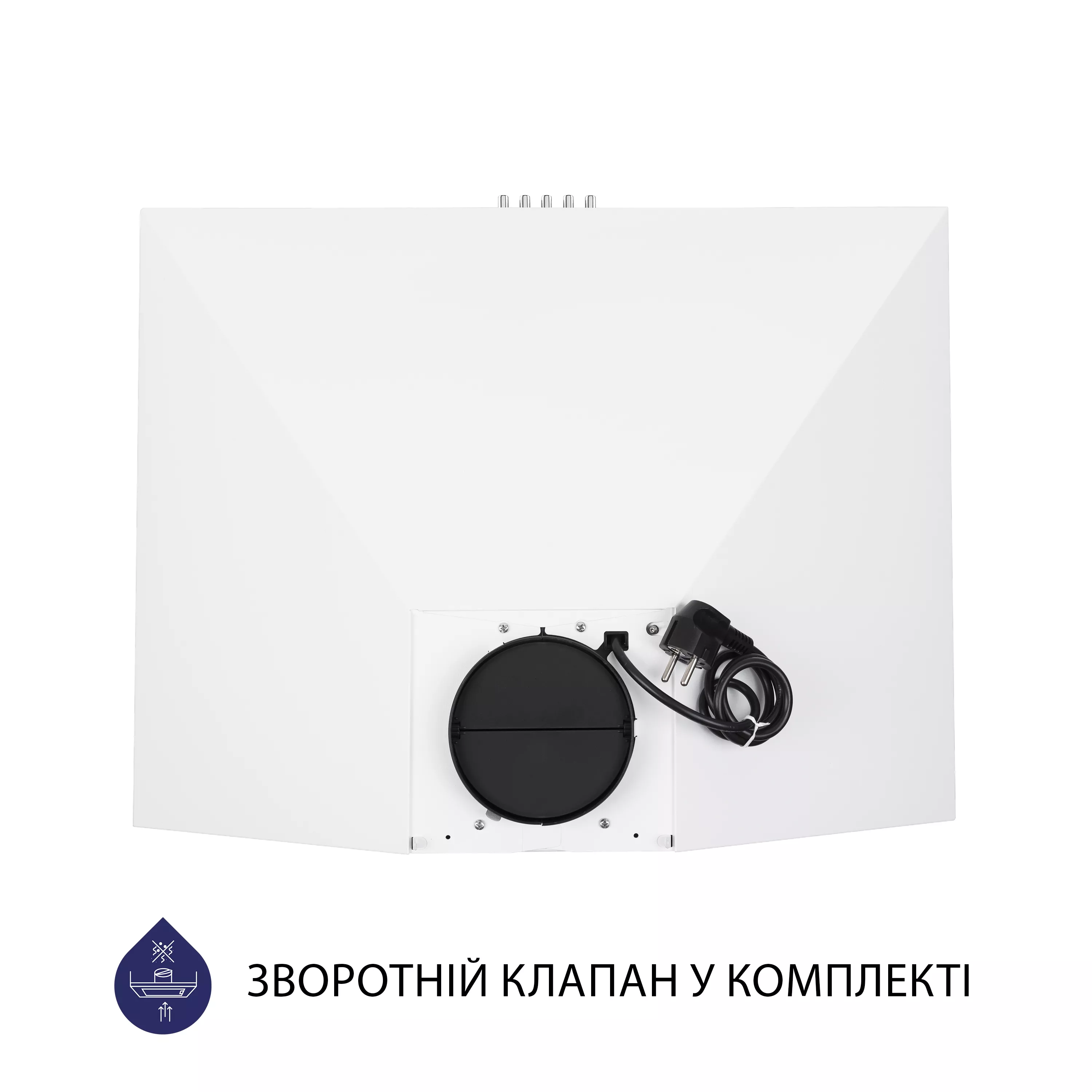 Витяжка купольна Minola HK 6212 WH 700 LED - зображення 7