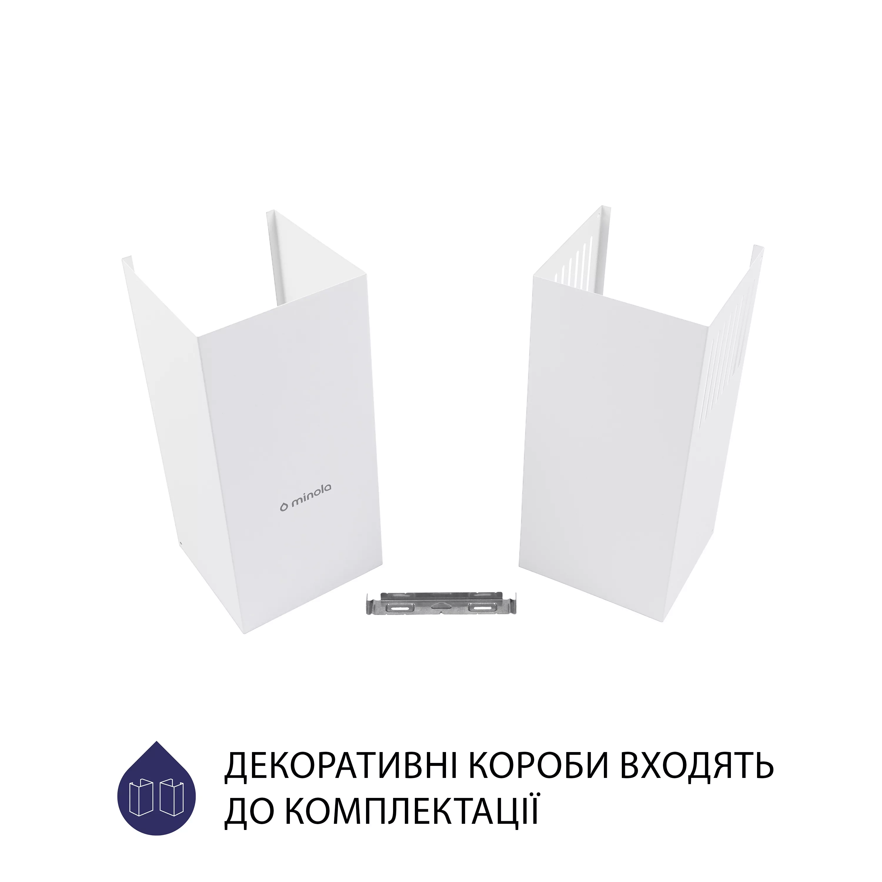 Витяжка купольна Minola HK 6212 WH 700 LED - зображення 8