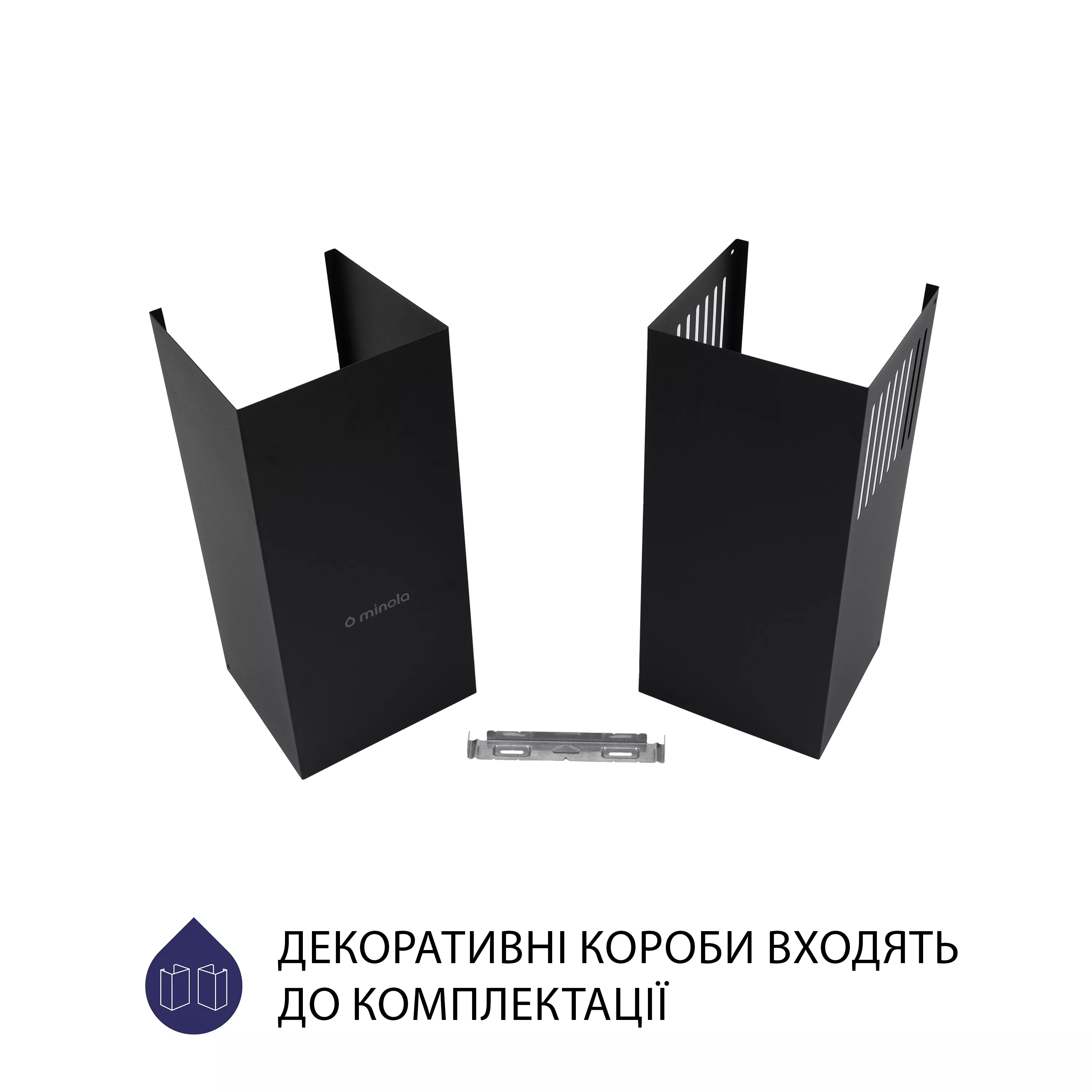 Витяжка купольна Minola HK 6412 BL 850 LED - зображення 8
