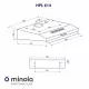 Витяжка плоска Minola HPL 614 WH - зображення 11