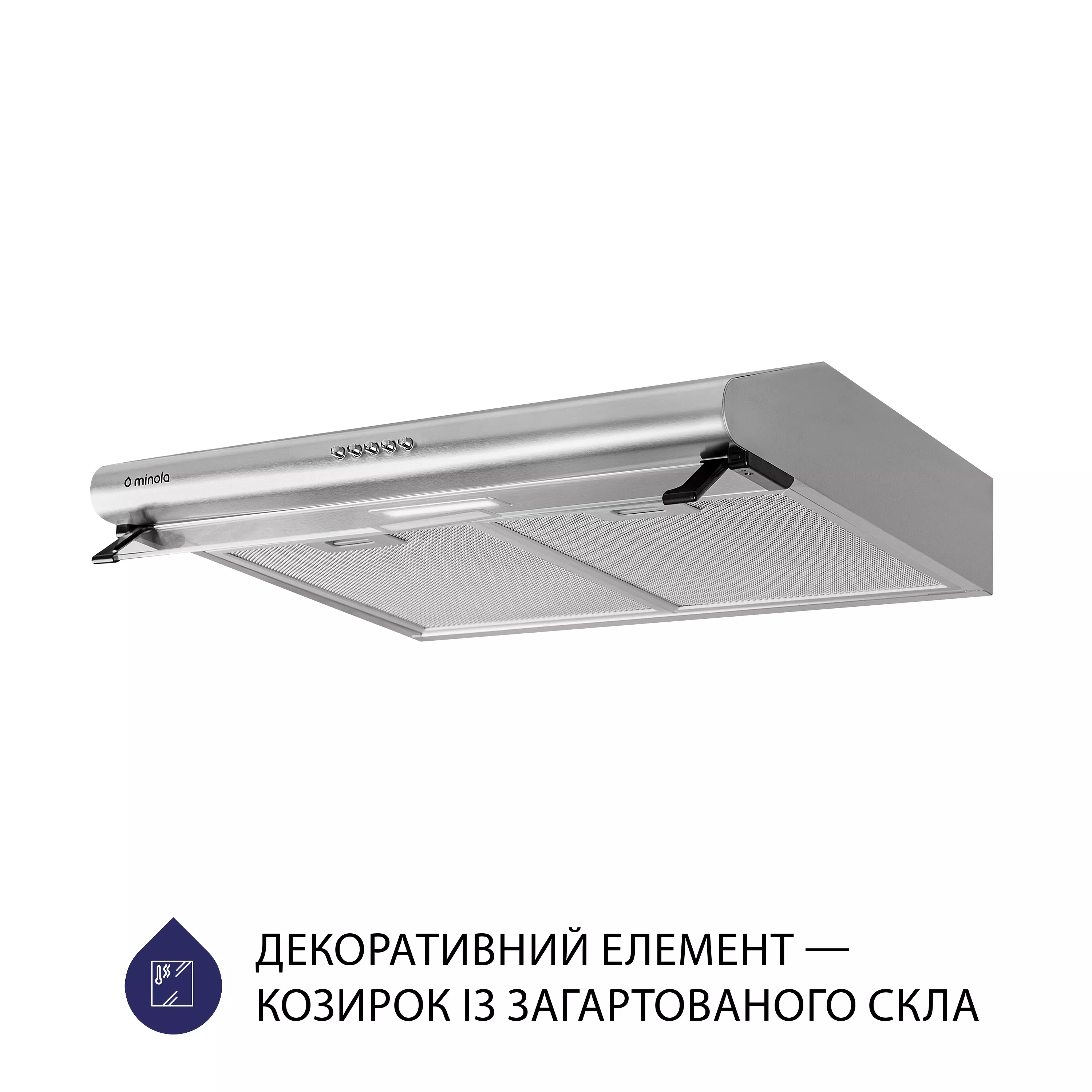 Витяжка плоска Minola HPL 615 I - зображення 4