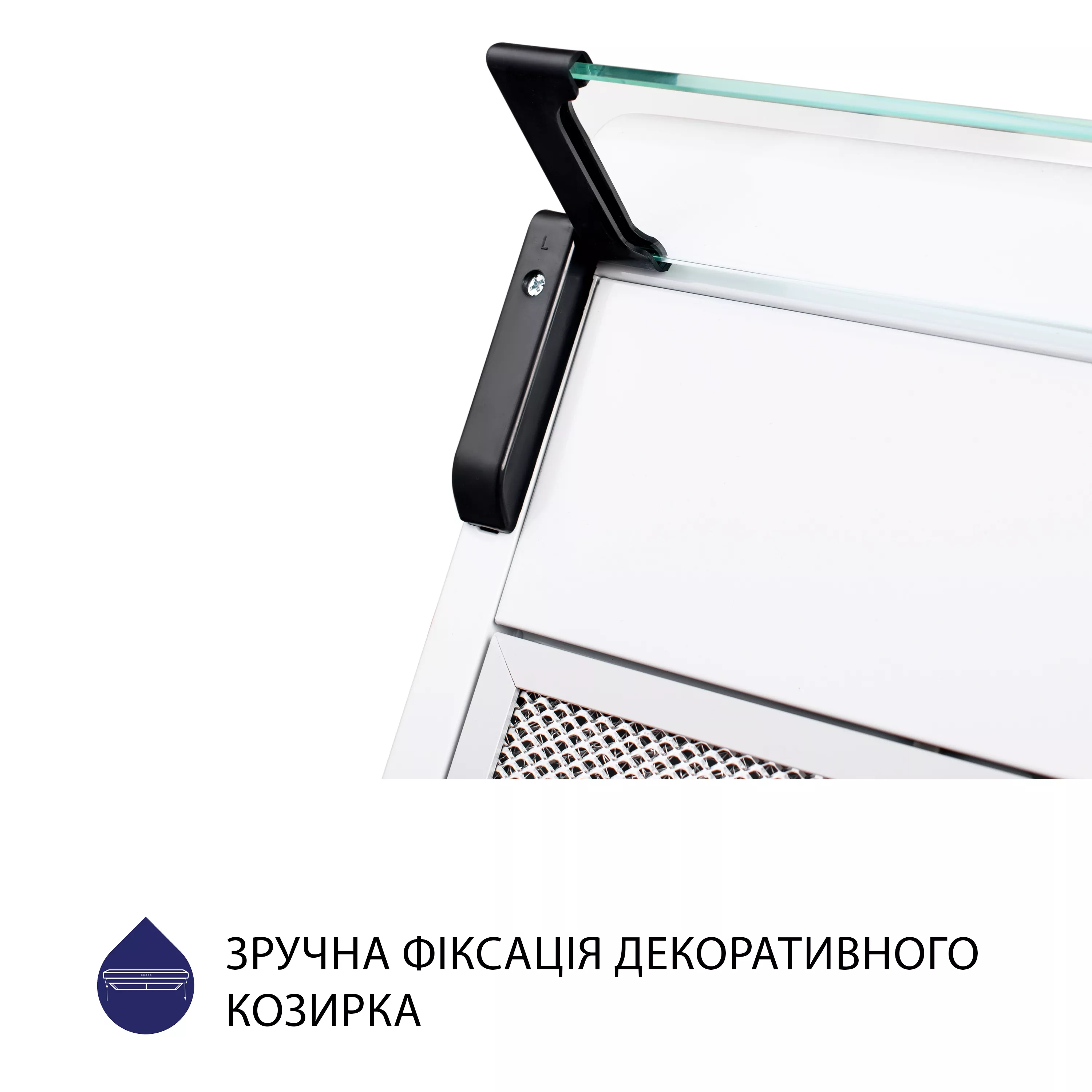 Витяжка плоска Minola HPL 615 WH - зображення 5