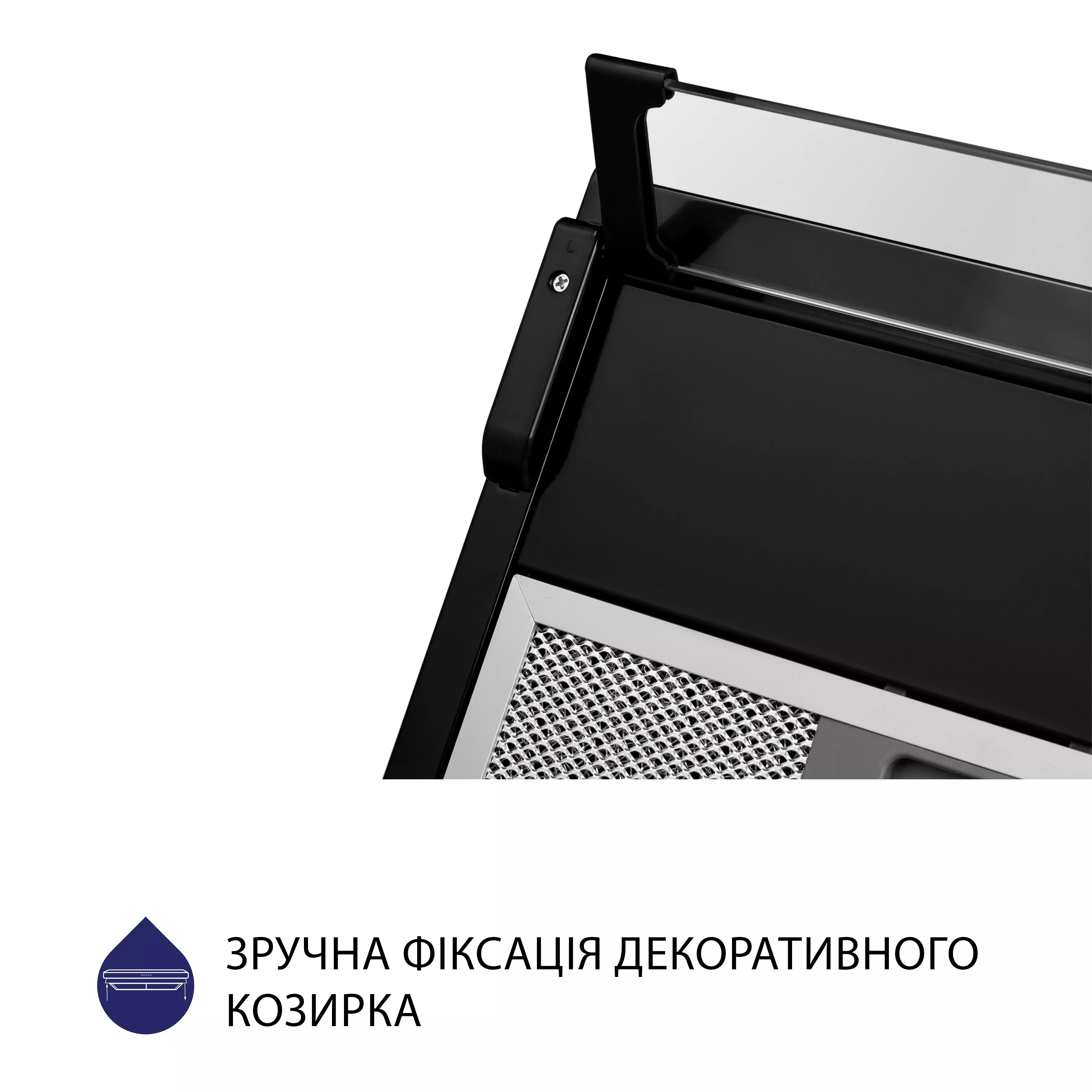 Витяжка плоска Minola HPL 617 BL - зображення 5