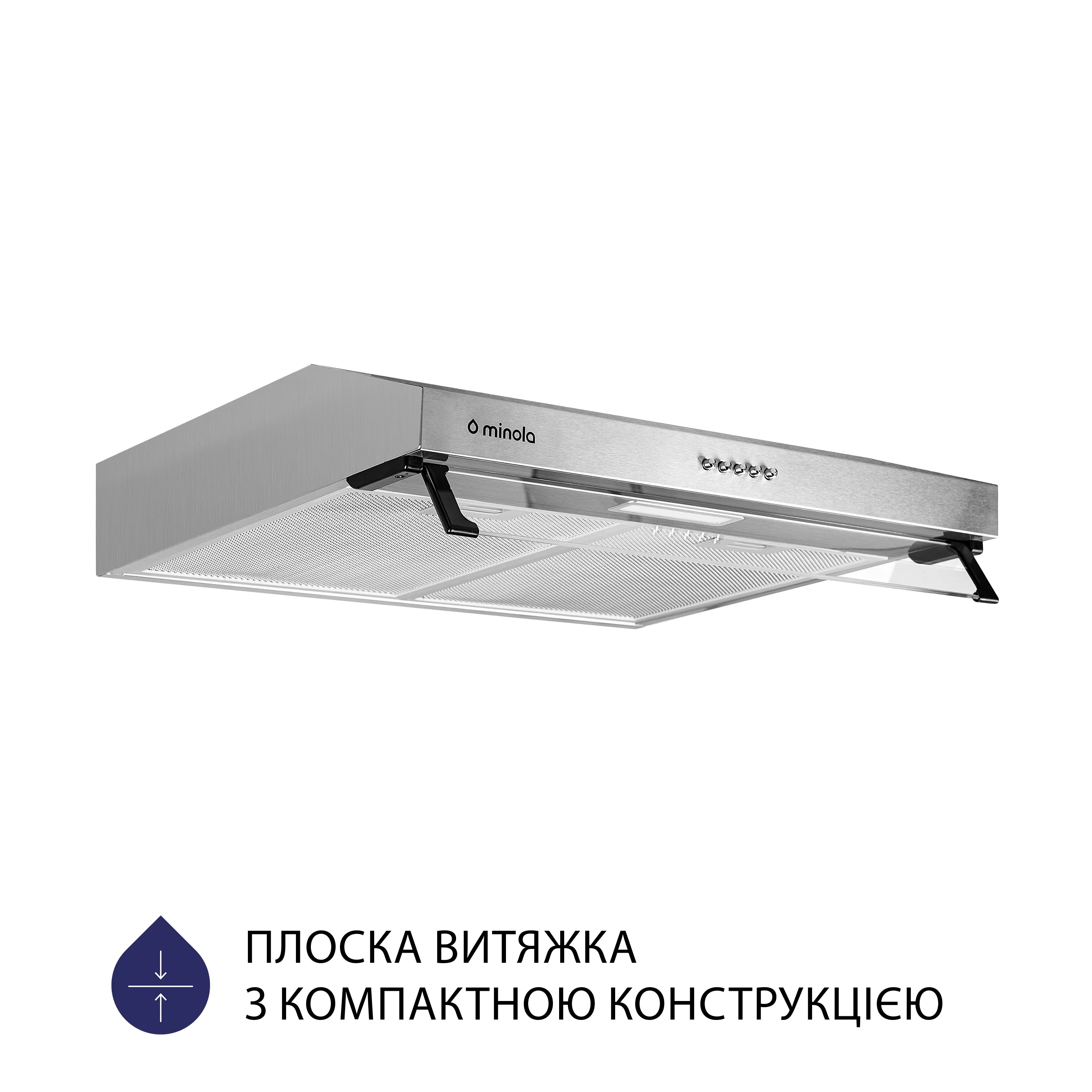Витяжка плоска Minola HPL 617 I - зображення 2