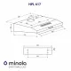 Витяжка плоска Minola HPL 617 I - зображення 11