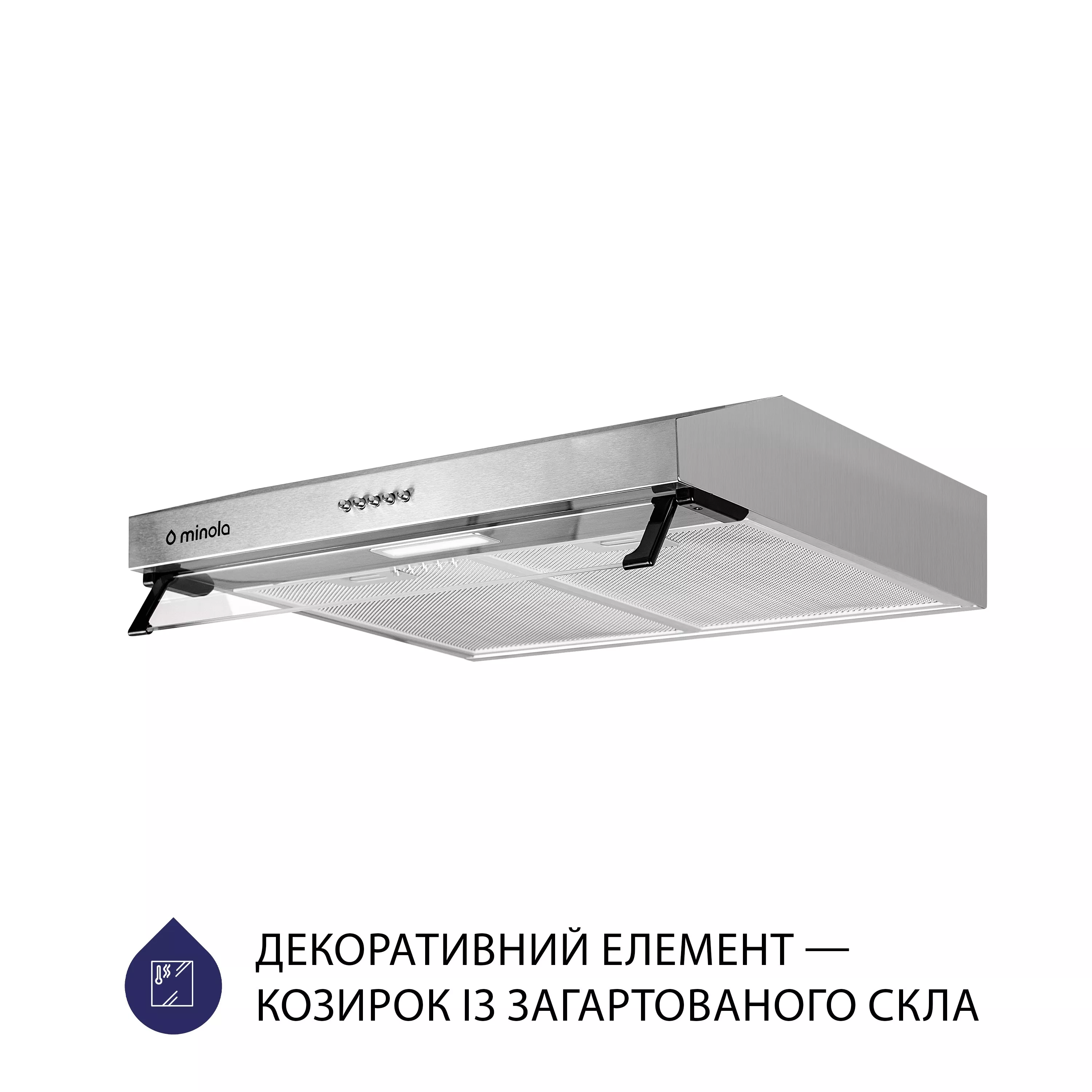 Витяжка плоска Minola HPL 617 I - зображення 4