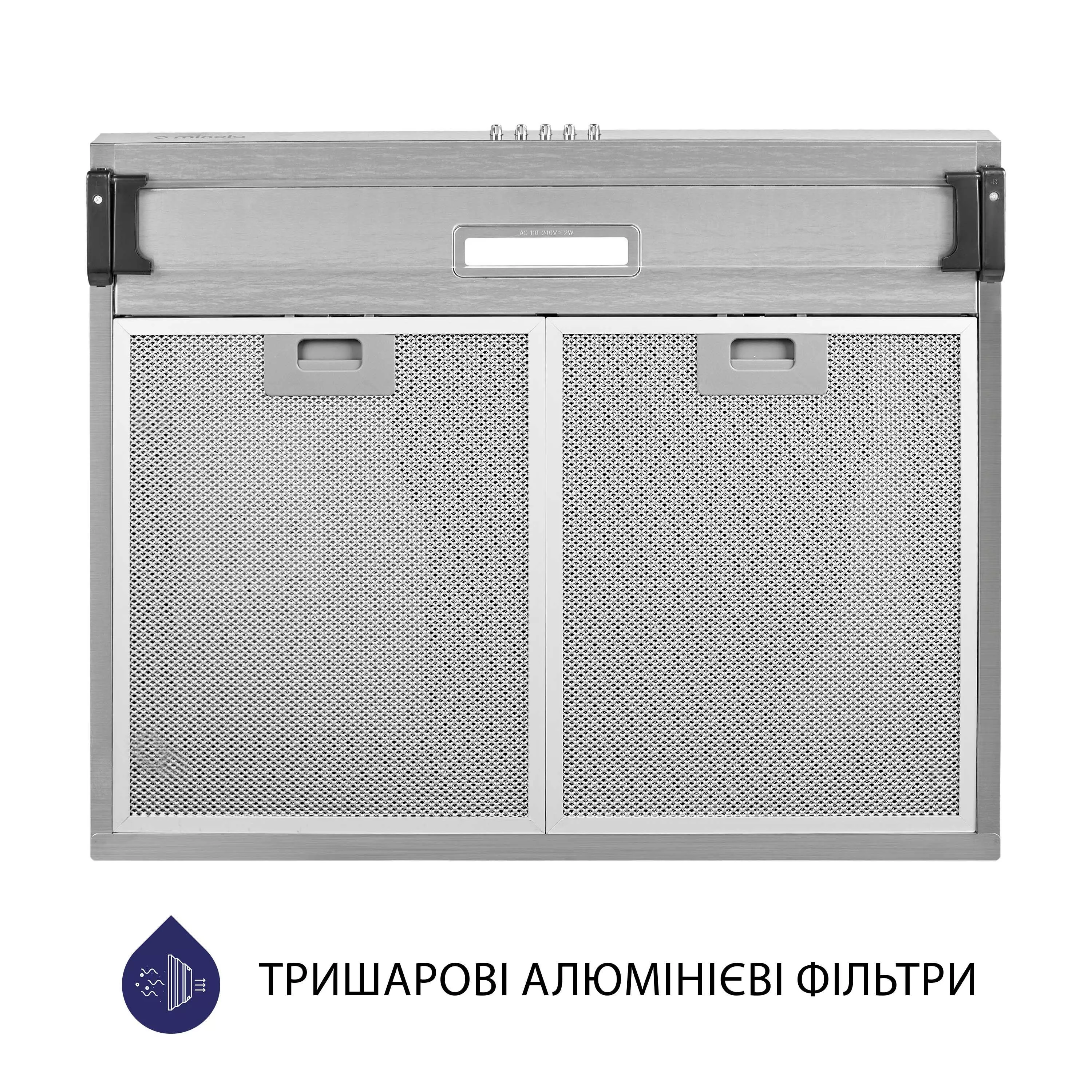 Витяжка плоска Minola HPL 617 I - зображення 7