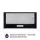 Витяжка телескопічна Minola HTLS 6734 BL 1100 LED GLASS - зображення 2