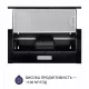 Витяжка телескопічна Minola HTLS 6734 BL 1100 LED GLASS - зображення 4