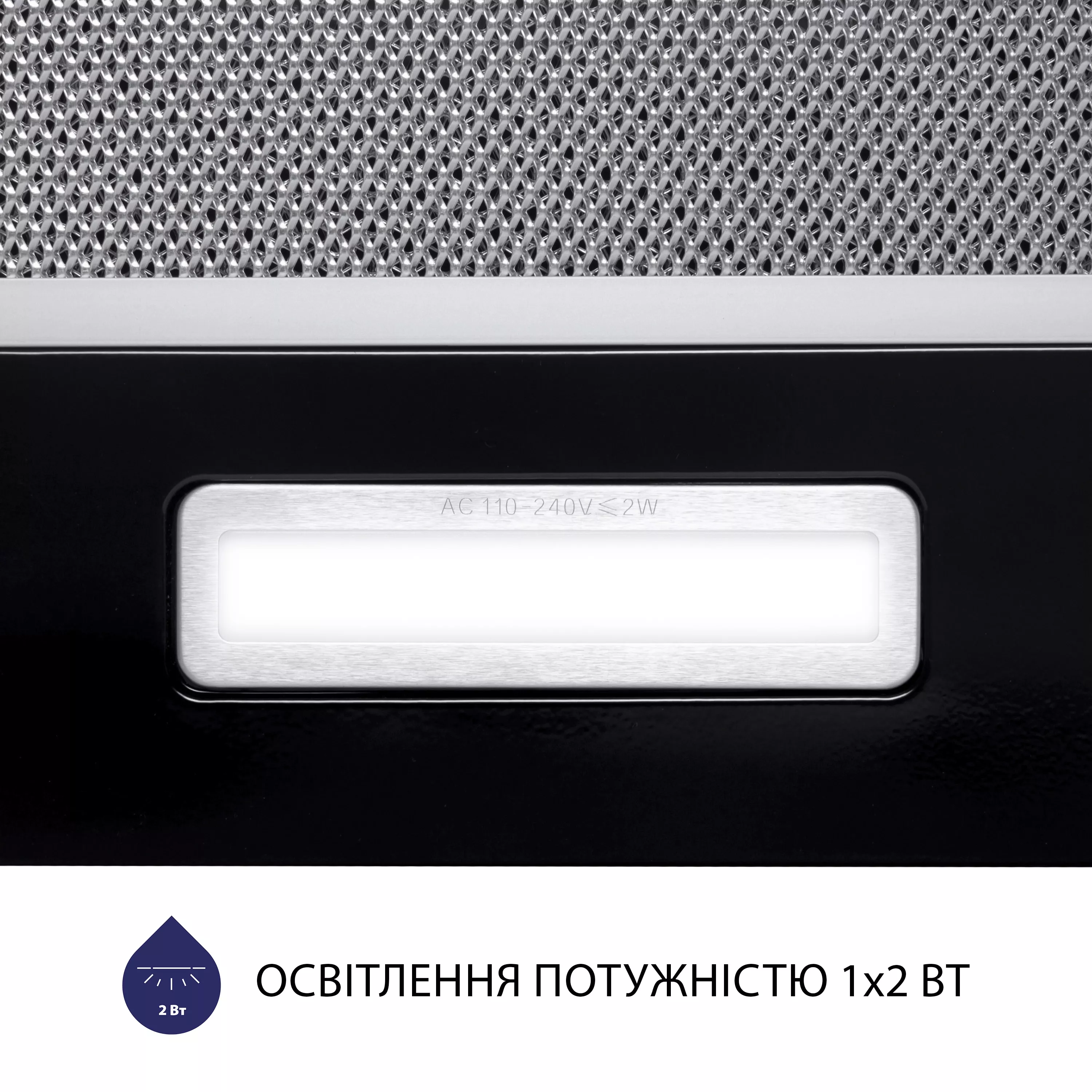 Витяжка телескопічна Minola HTLS 6734 BL 1100 LED GLASS - зображення 5