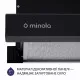 Витяжка телескопічна Minola HTLS 6734 BL 1100 LED GLASS - зображення 7