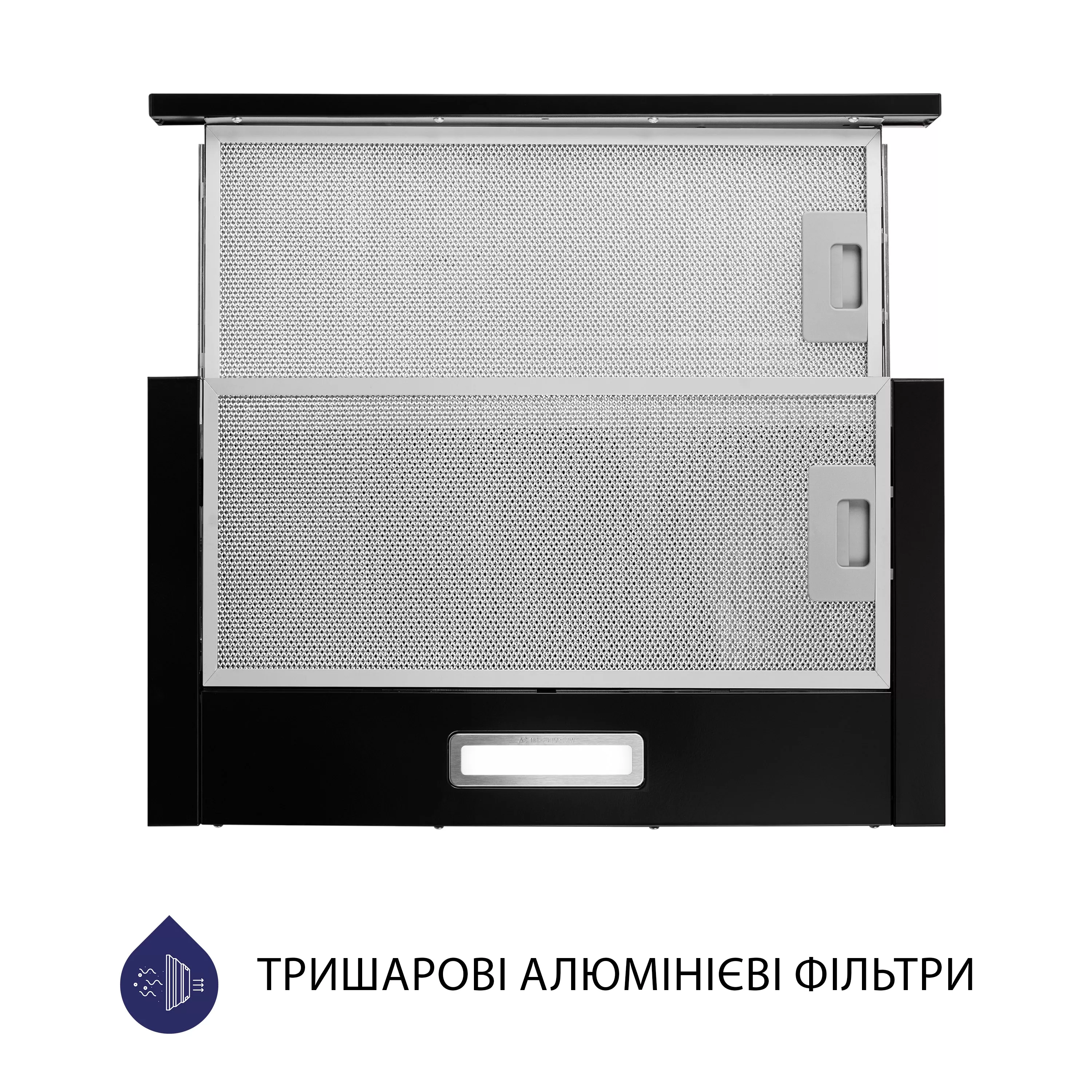 ➤Купить телескопическую вытяжку Minola HTL 514 BL LED в Киеве