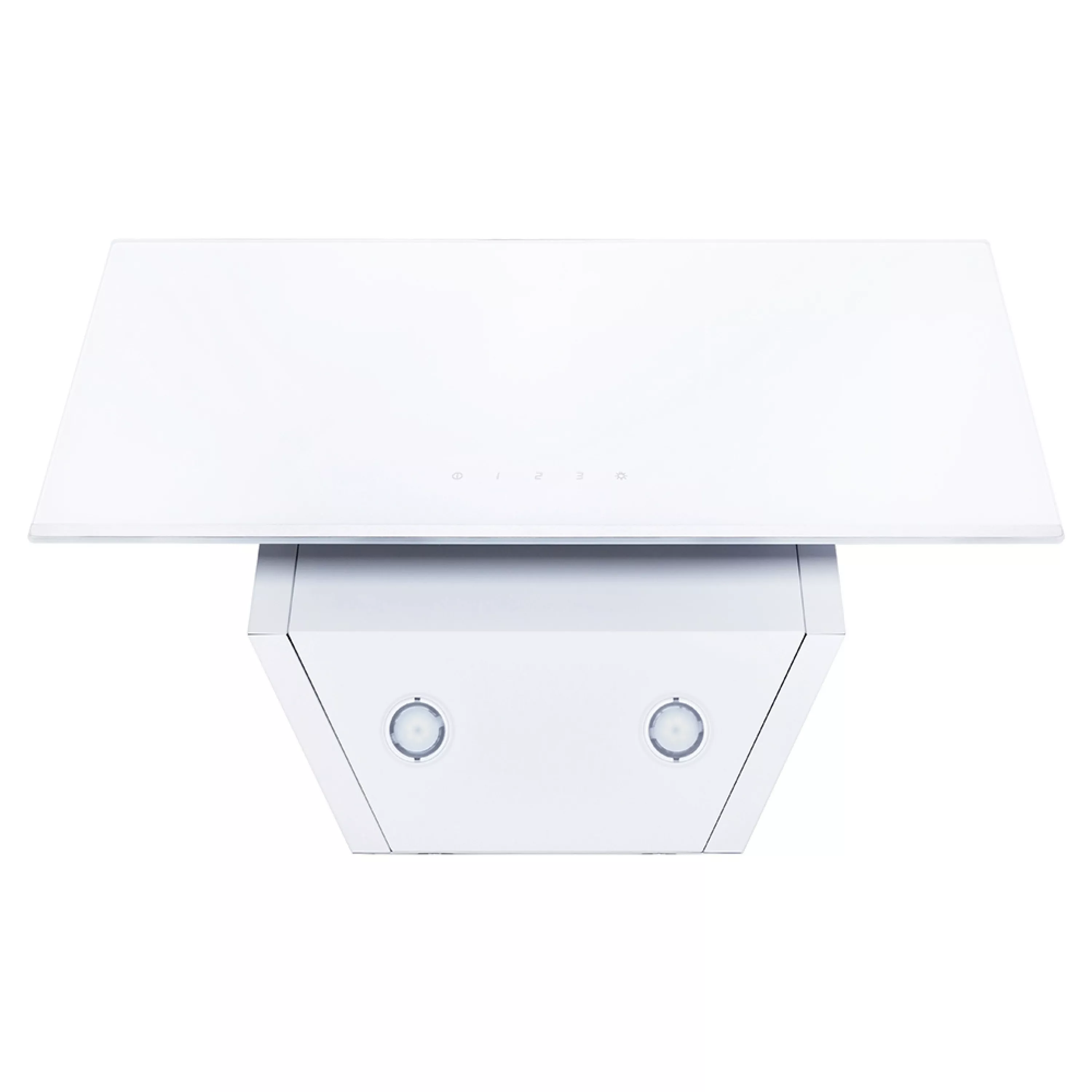 Вытяжка декоративная наклонная Minola HVS 6232 WH/INOX 700 LED - зображення 5