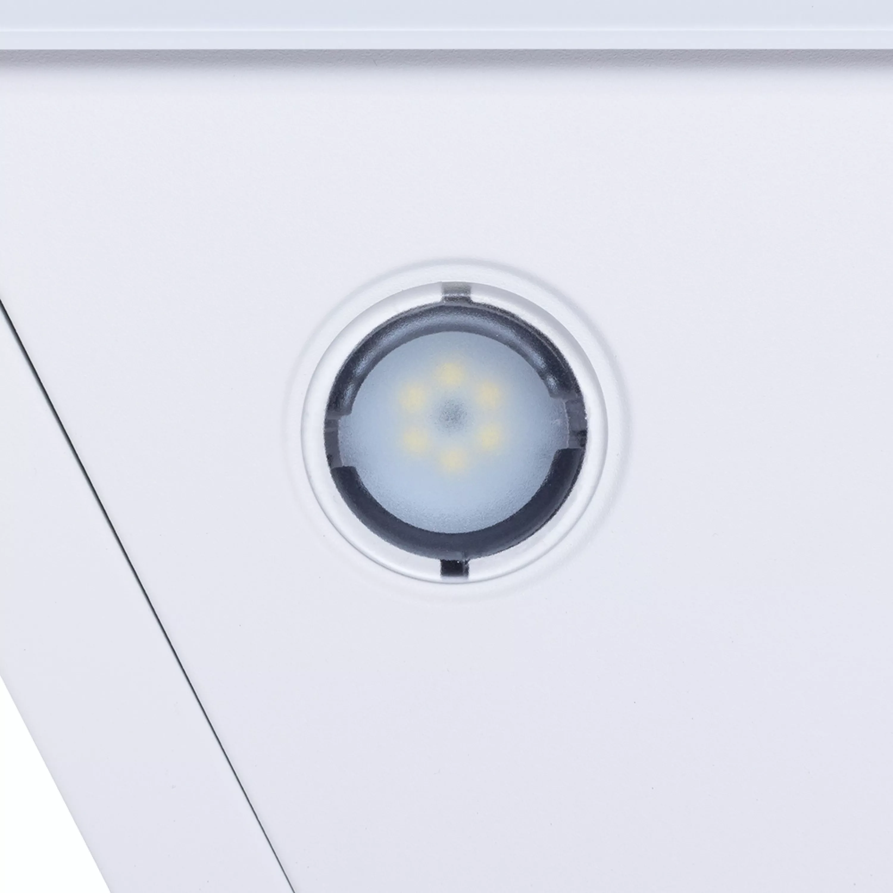 Вытяжка декоративная наклонная Minola HVS 6232 WH/INOX 700 LED - зображення 8