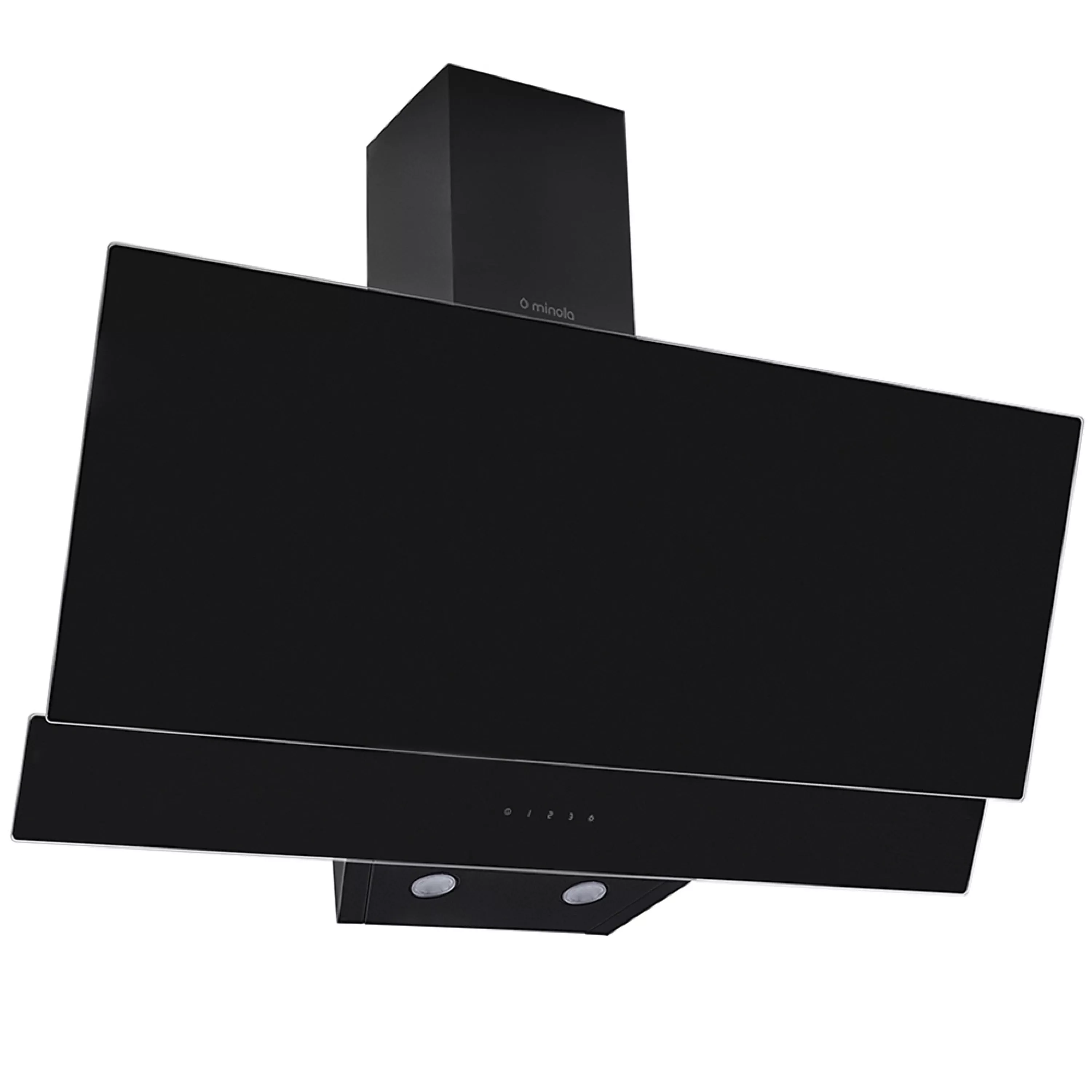Витяжка декоративна похила Minola HVS 9412 BL 850 LED - зображення 2