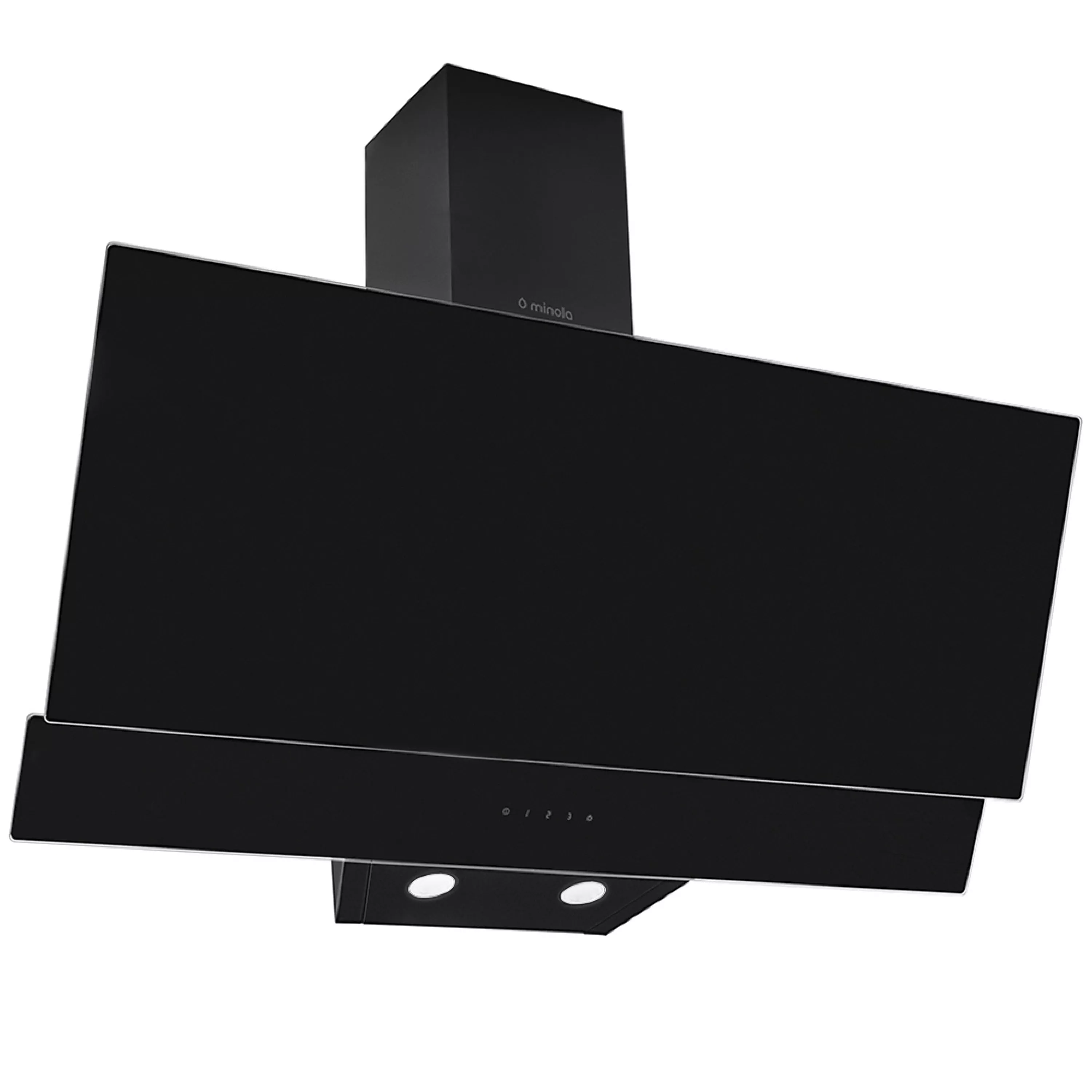 Витяжка декоративна похила Minola HVS 9412 BL 850 LED - зображення 3