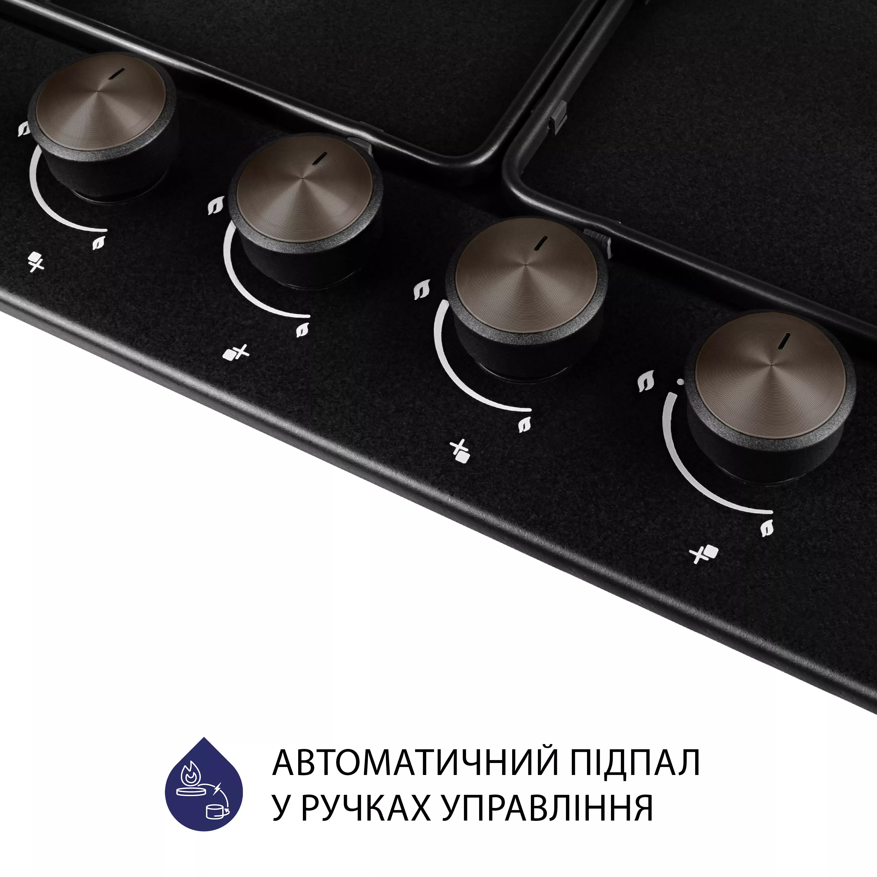 Поверхня газова на металі Minola MGM 61404 BL - зображення 5