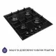 Поверхня газова на металі Minola MGM 615204 BL - зображення 4