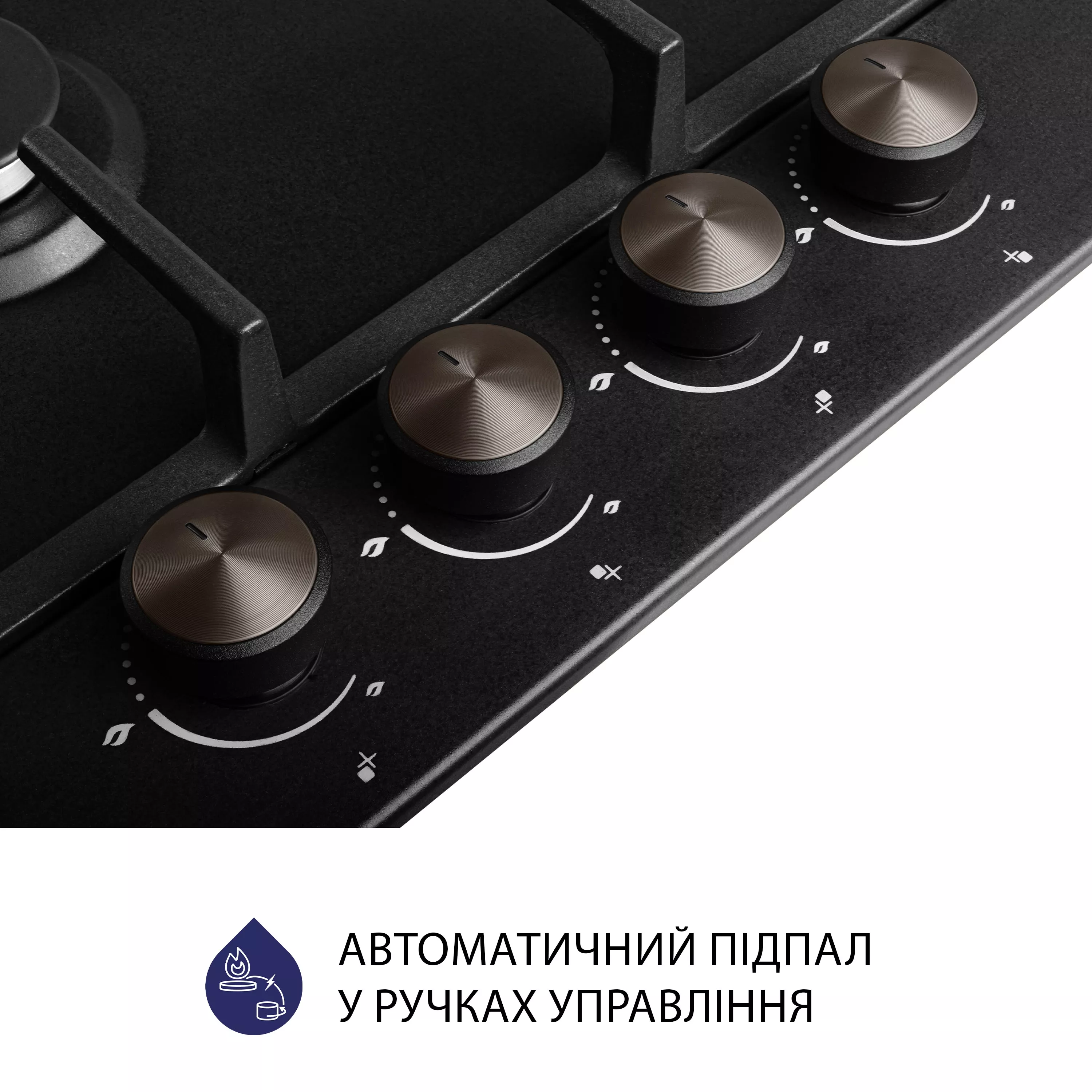 Поверхня газова на металі Minola MGM 615204 BL - зображення 5
