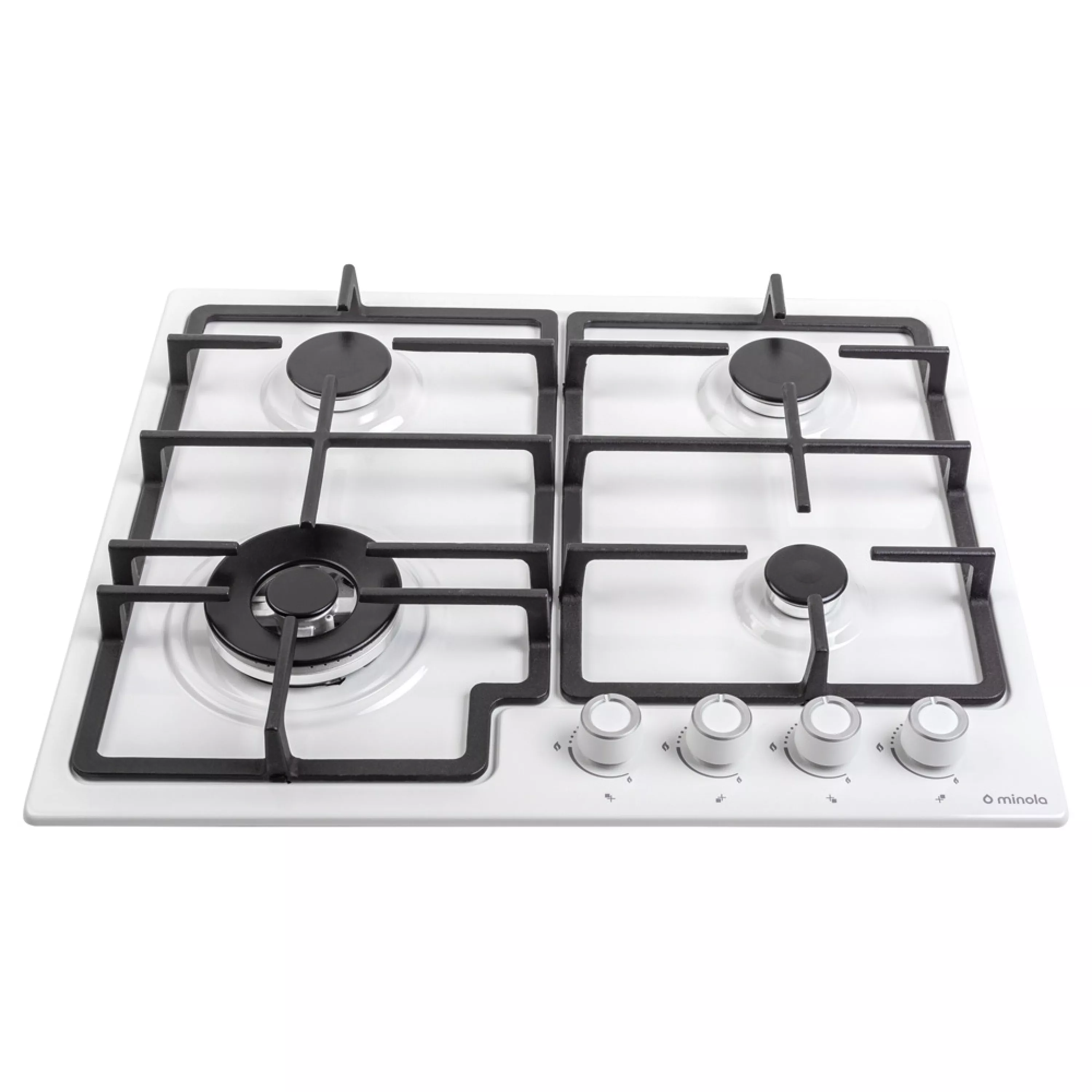 Поверхность газовая на металле Minola MGM 616224 WH - зображення 2