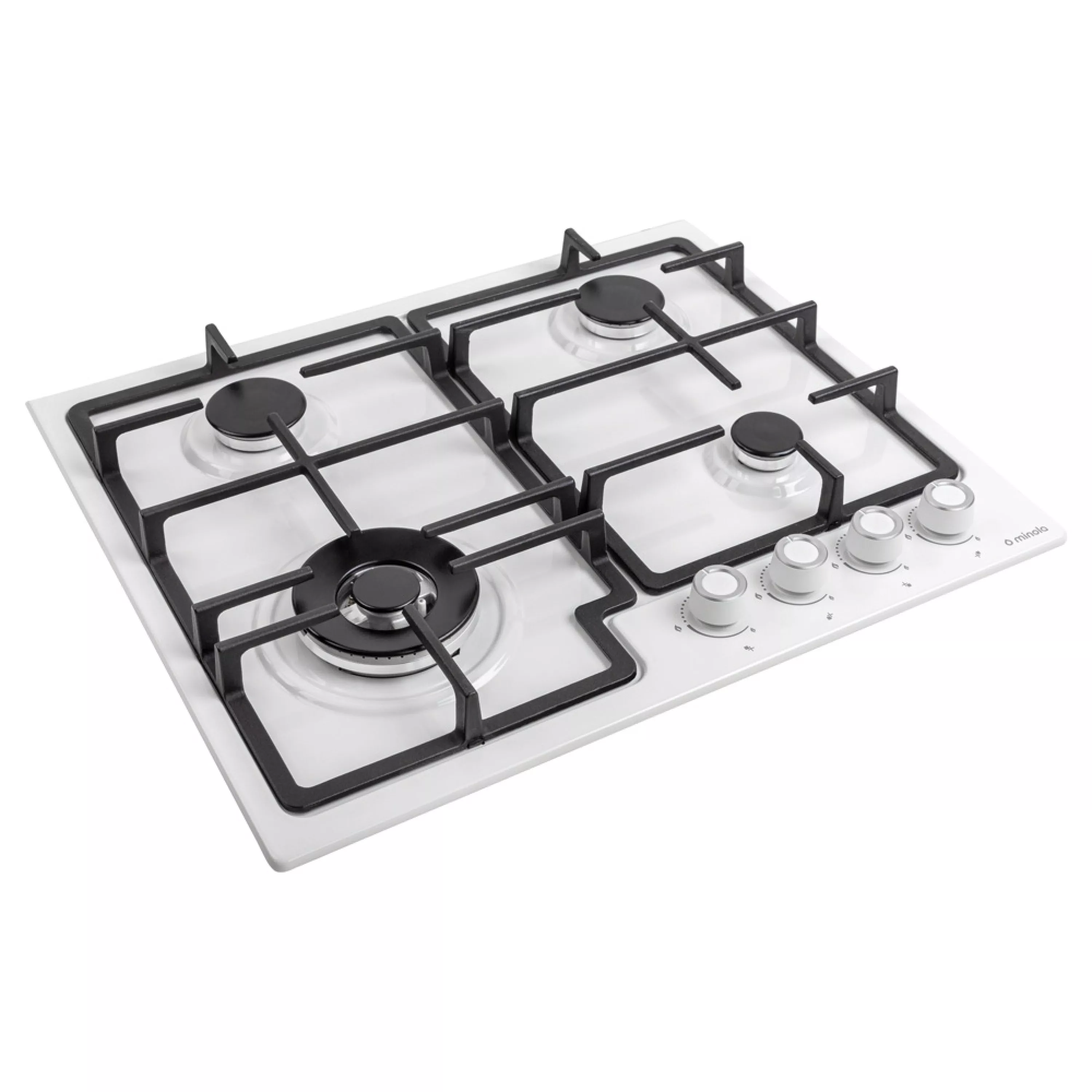 Поверхность газовая на металле Minola MGM 616224 WH - зображення 3