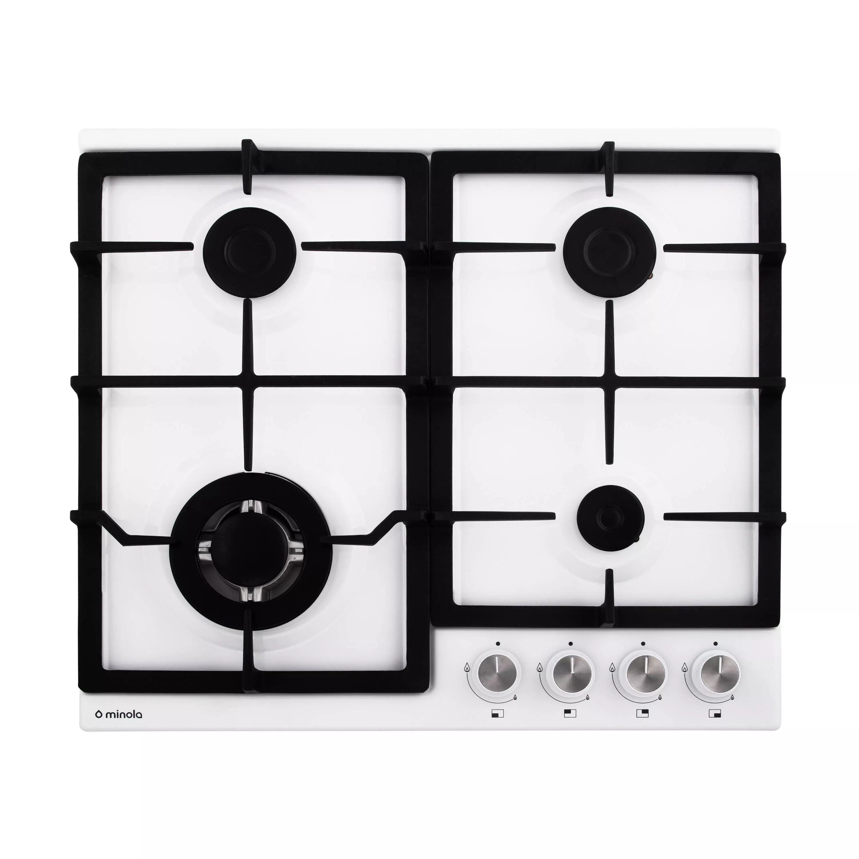 Варочная поверхность на металле Minola MGM 61626 WH - зображення 1