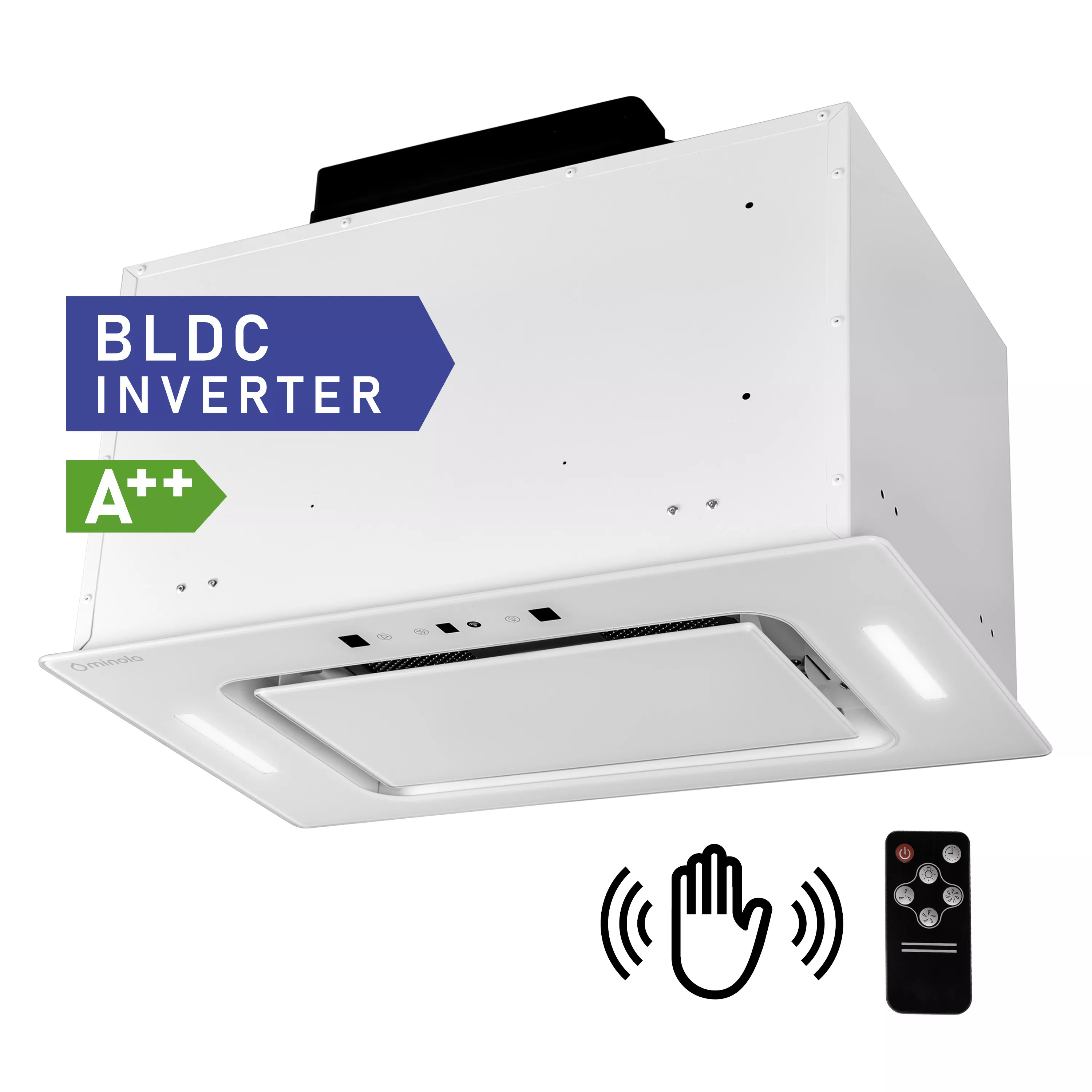 біла витяжка від мінола