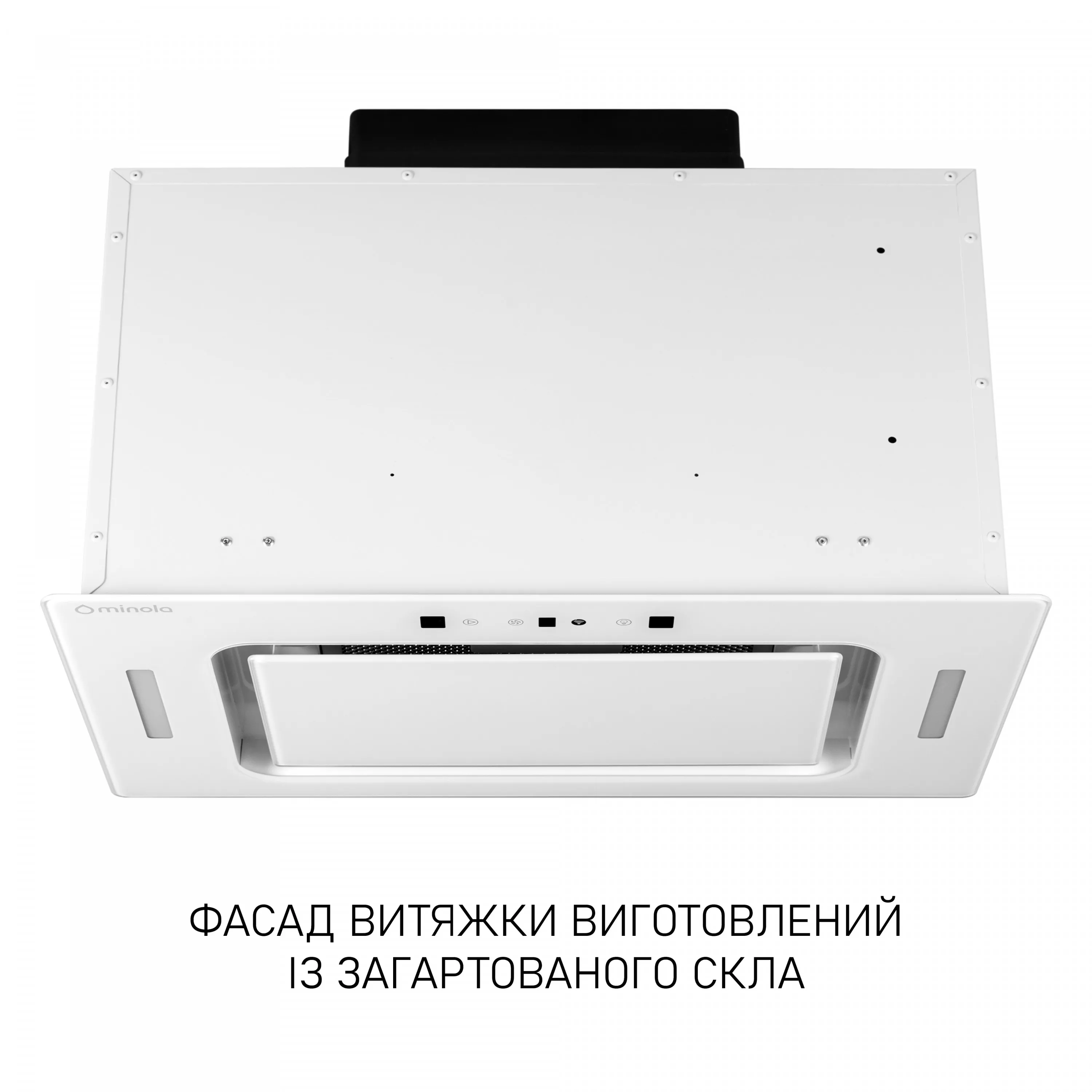 Витяжка повновбудована Minola BGH 5977 WH Silent - зображення 2
