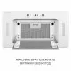 Витяжка повновбудована Minola BGH 5977 WH Silent - зображення 3