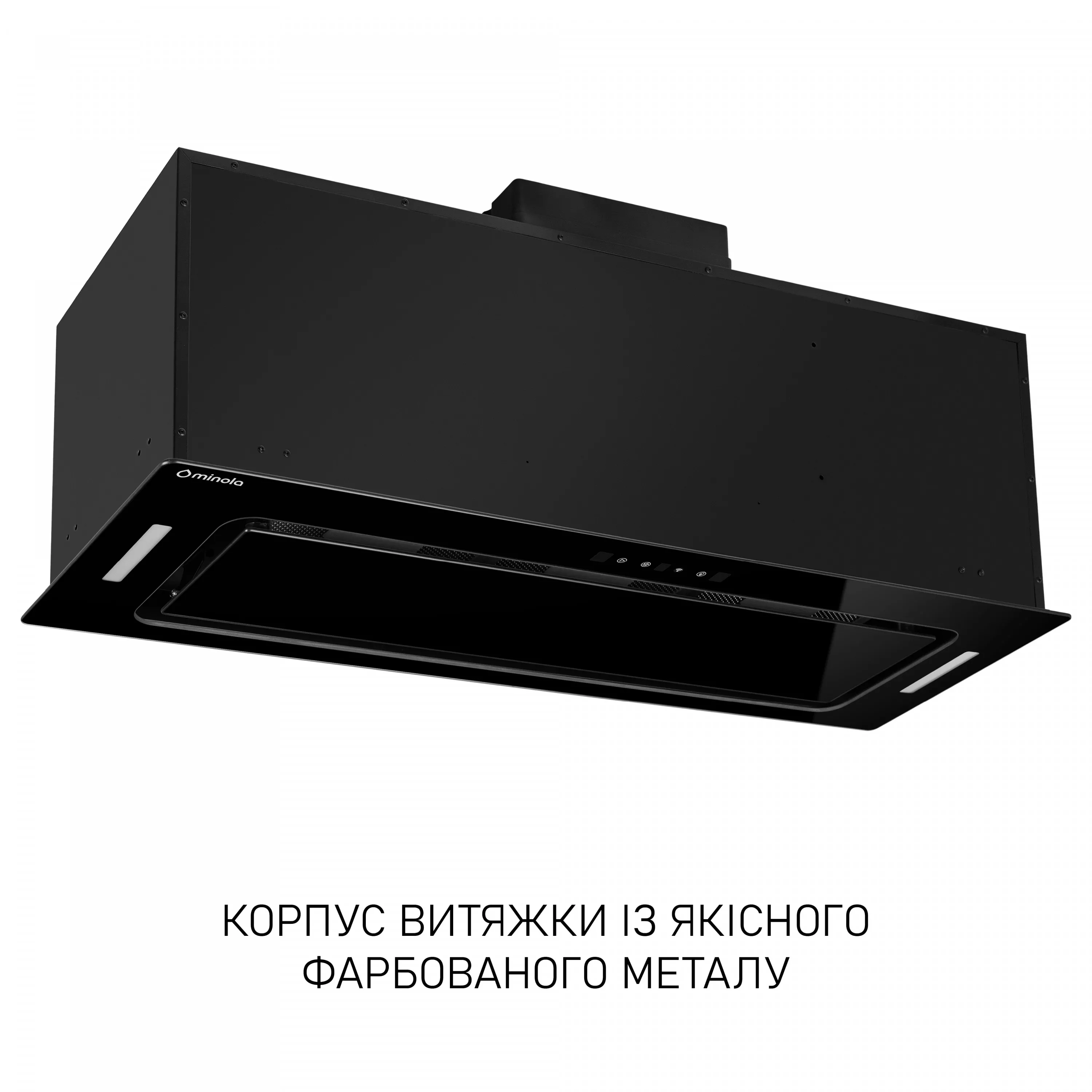 Витяжка повновбудована Minola BGH 9977 BL Silent - зображення 5