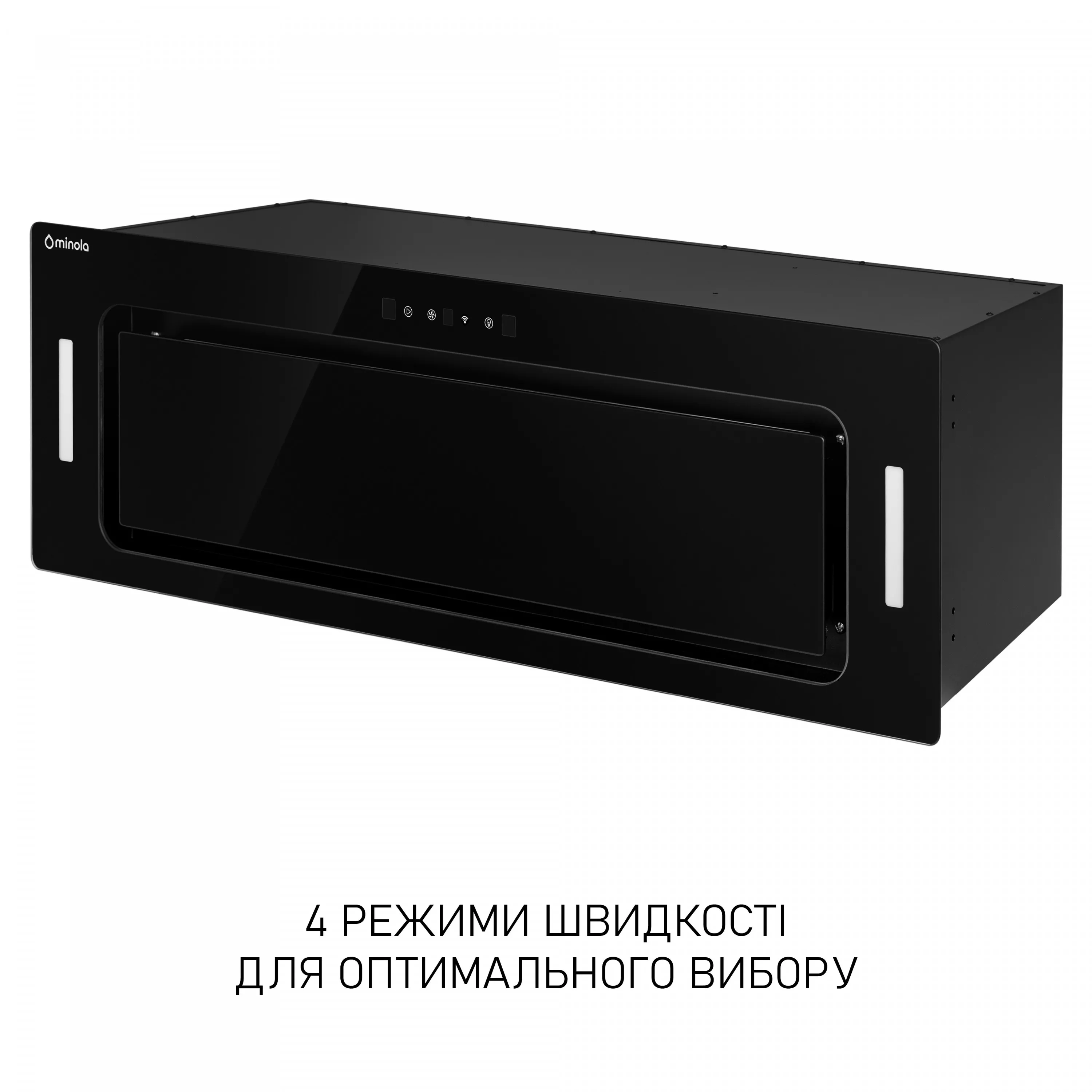Витяжка повновбудована Minola BGH 9977 BL Silent - зображення 8