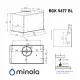 Витяжка повновбудована Minola BGK 5677 BL - зображення 16