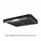 Minola 5905538402546 - зображення 4 Вытяжка плоская Minola HPL 6200 BLF - зображення 4