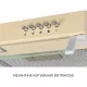 Вытяжка плоская Minola HPL 622 BG - зображення 9