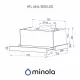 Вытяжка телескопическая Minola HTL 6614 I 1000 LED - зображення 9