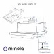 Витяжка телескопічна Minola HTL 6615 I 1000 LED - зображення 14