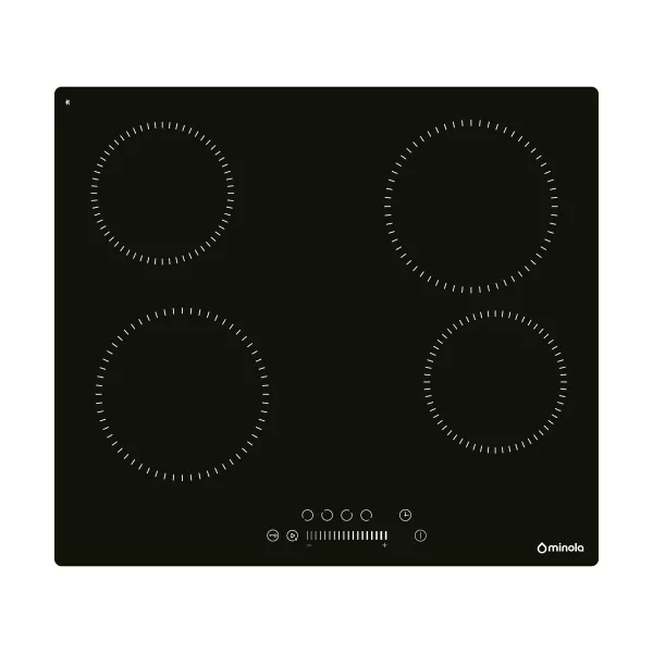 Варочная поверхность стеклокерамическая Minola MHS 6074 TBL Варочная поверхность стеклокерамическая Minola MHS 6074 TBL