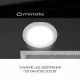 Вытяжка декоративная со стеклом Minola MTG 6242 BL LED - зображення 6