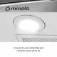 Витяжка декоративна зі склом Minola MTG 6642 I LED - зображення 6