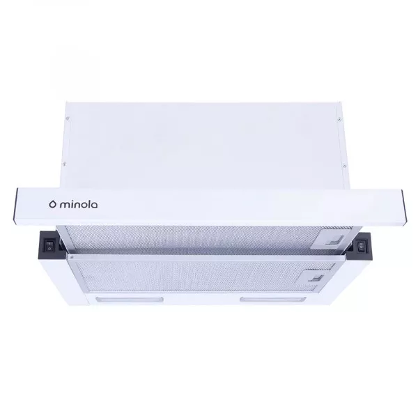 Вытяжка телескопическая Minola HTL 6915 WH 1300 LED