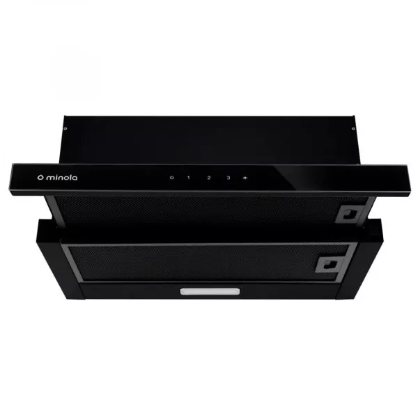 Витяжка телескопічна Minola HTLS 6634 BLF 1000 LED GLASS