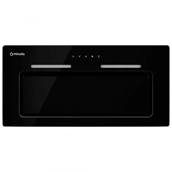Витяжка повновбудована Minola HBI 6873 BL GLASS 1200 LED Line