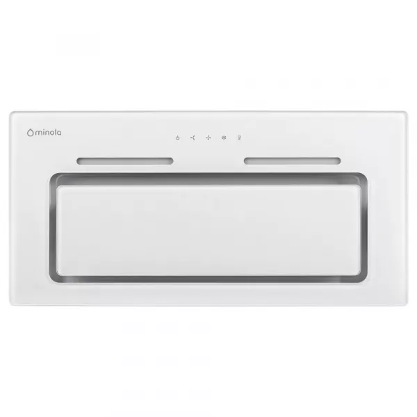 Половстраиваемая вытяжка Minola HBI 6873 WH GLASS 1200 LED Line