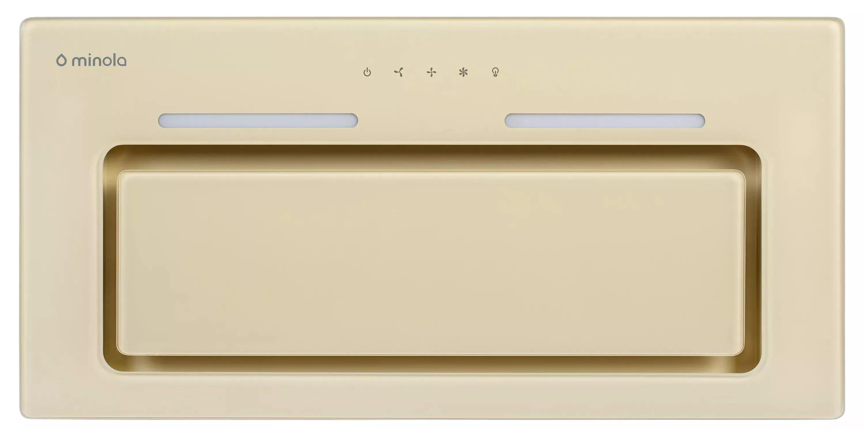 Вытяжка полновстраиваемая Minola HBI 6873 IV GLASS 1200 LED